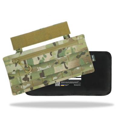 Захист живота/кишківника з балістичним захистом Militex Cordura Мультикам