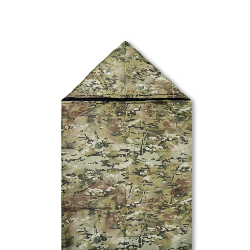 Спальний мішок з капюшоном Tactical Summer FS (73 220) Мультикам