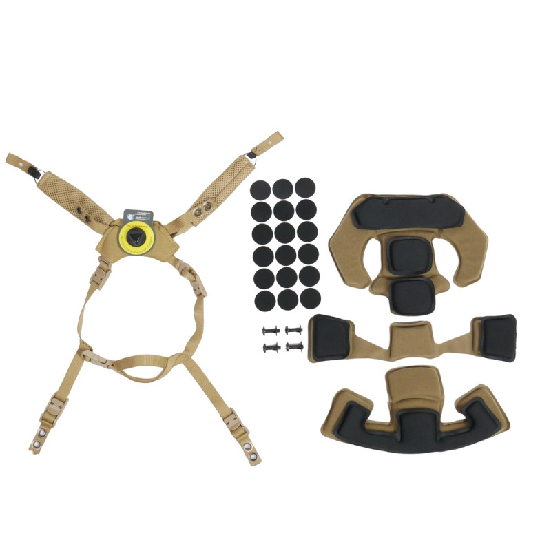 Підвісна система + подушки для шолому Cam Fit (R) койот
