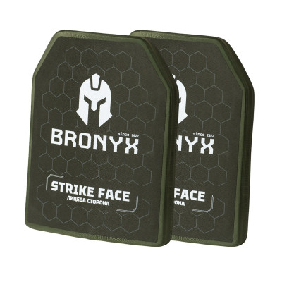 Бронеплити CAP6-L (3.25 кг) BRONYX 260*330 (одна площина) 2шт