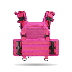 Плитоноска Kiborg GU Gen.2 рожева з системою MOLLE, бронежилет під плити