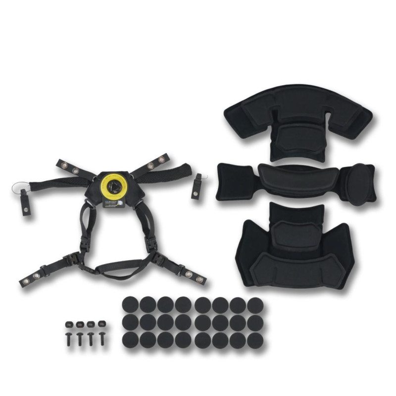 Підвісна система + подушки для шолому Cam Fit (R) GEN.2 V2 Чорний