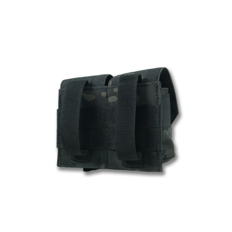 Підсумок під 2 гранати Kiborg GU Double Mag Pouch (Чорний мультикам)