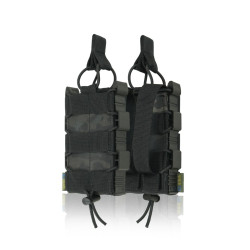 Посилений підсумок Kiborg GU Single Mag Pouch Чорний мультикам