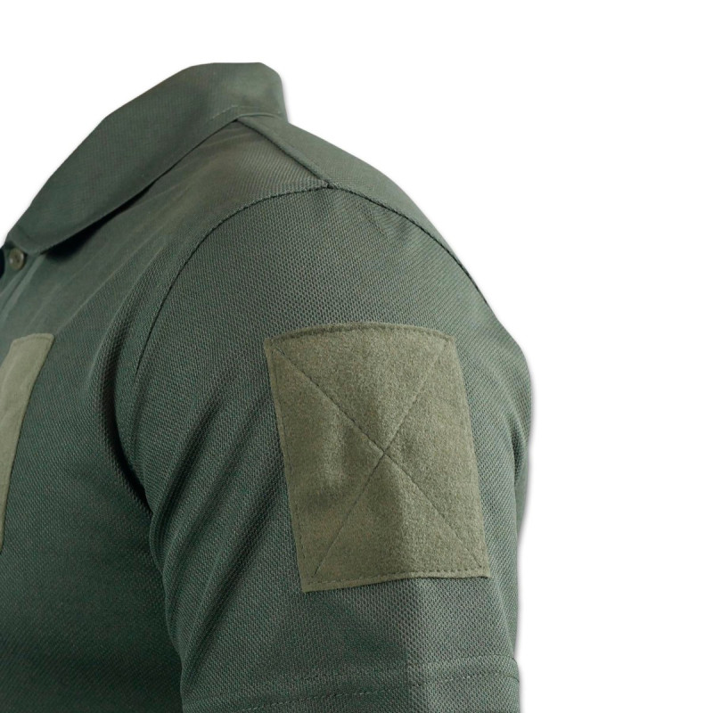 Тактична футболка поло олива Military (46р)