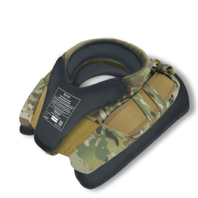 Захист шиї mod. 1 з балістичним пакетом Militex cordura Multicam