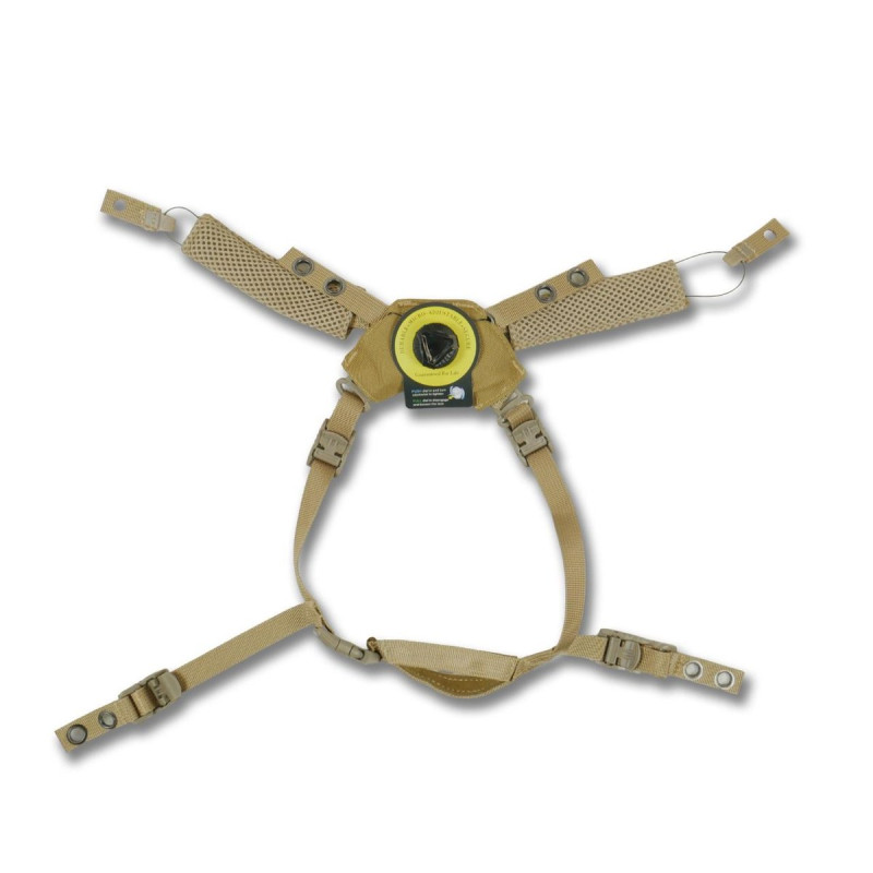 Підвісна система + подушки для шолому Cam Fit (R) GEN.3 Койот