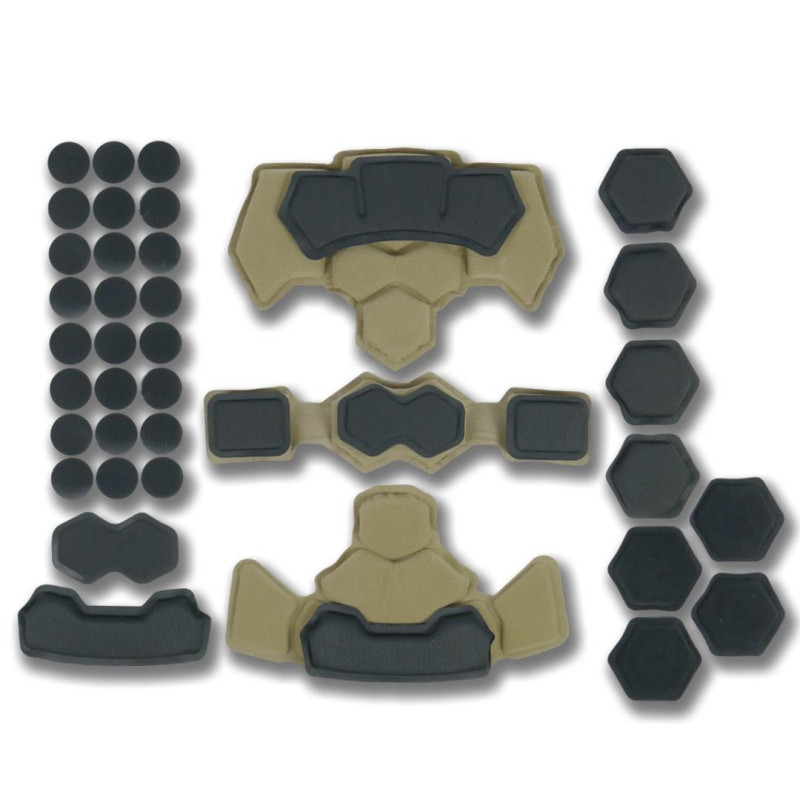 Підвісна система + подушки для шолому Cam Fit (R) GEN.4 Койот