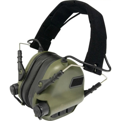 Тактичні навушники EARMOR M31 Olive з універсальним кріпленням