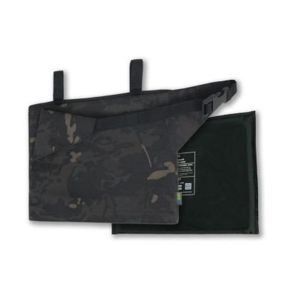 Каремат-сидушка Kiborg з балістичним пакетом Militex 20mm Cordura Black Multicam
