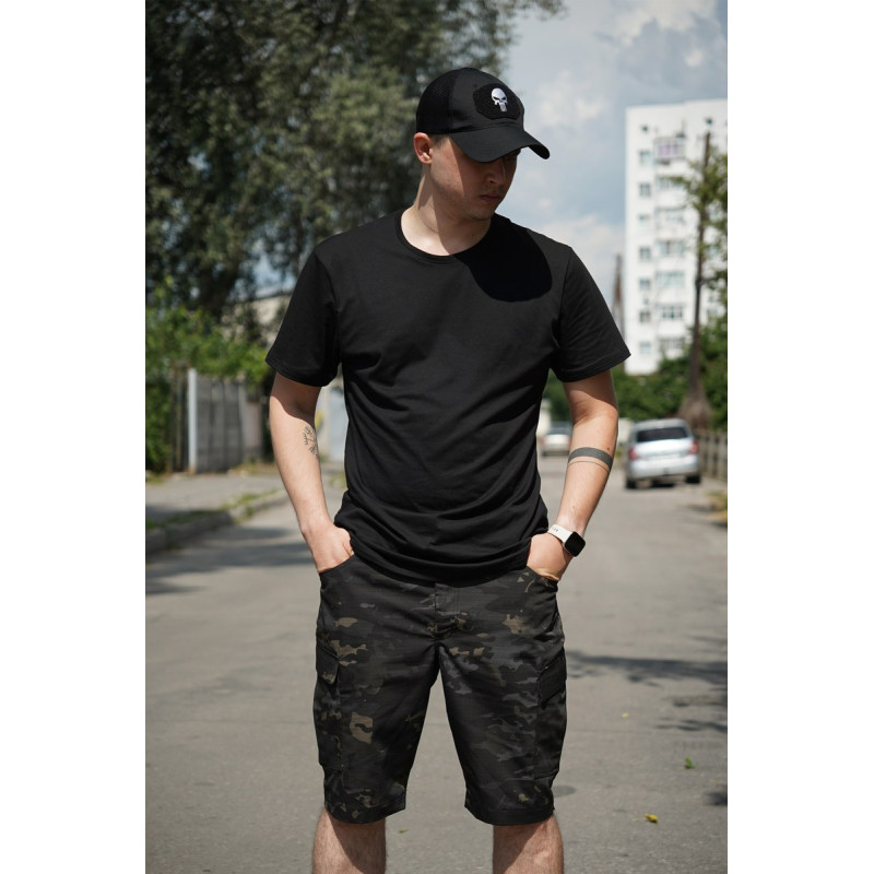Шорти тактичні Oper FS чорний мультикам -56