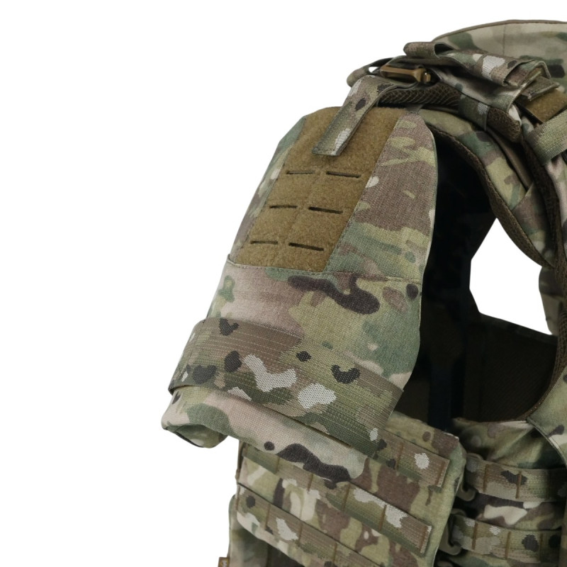 Бронежилет Militex Modular X-1 з балістичним пакетом (2 клас) | Multicam | Cordura | Розмір XL
