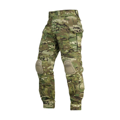 Штани з наколінниками Kalista Military Full-Pro ріп-стоп мультикам