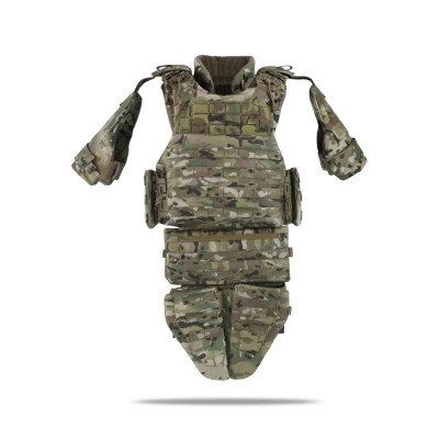 Бронежилет Militex Modular X-1 з балістичним пакетом | Multicam | Cordura | Розмір M (арт. KB-50519-2-К)
