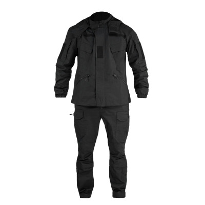 Польовий костюм FS Stretch-RipStop (Кітель та штани) для ЗСУ - Чорний