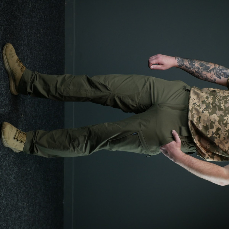 Тактичні літні штани GECON BR | Nylon-Stretch | Колір олива