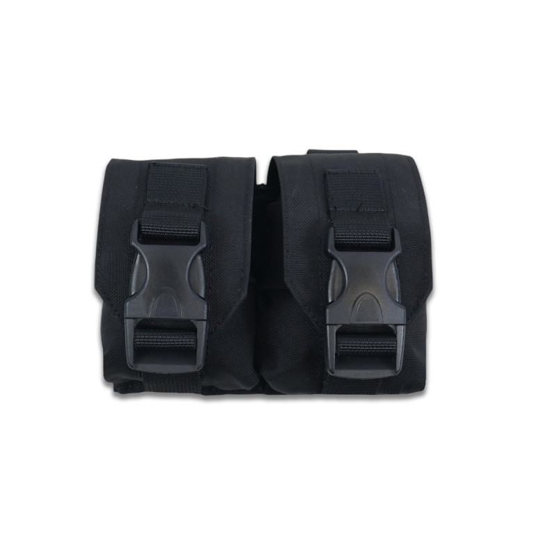 Підсумок під 2 гранати Kiborg GU Double Mag Pouch (Чорний)