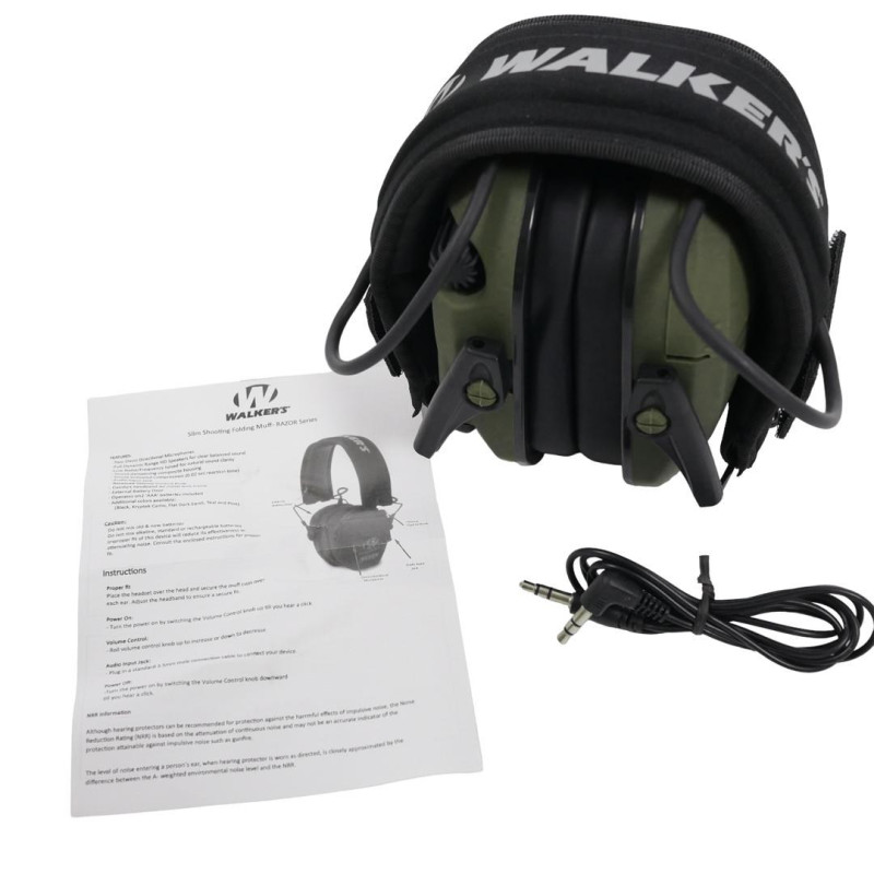 Активні Навушники Walker's Razor Slim Khaki