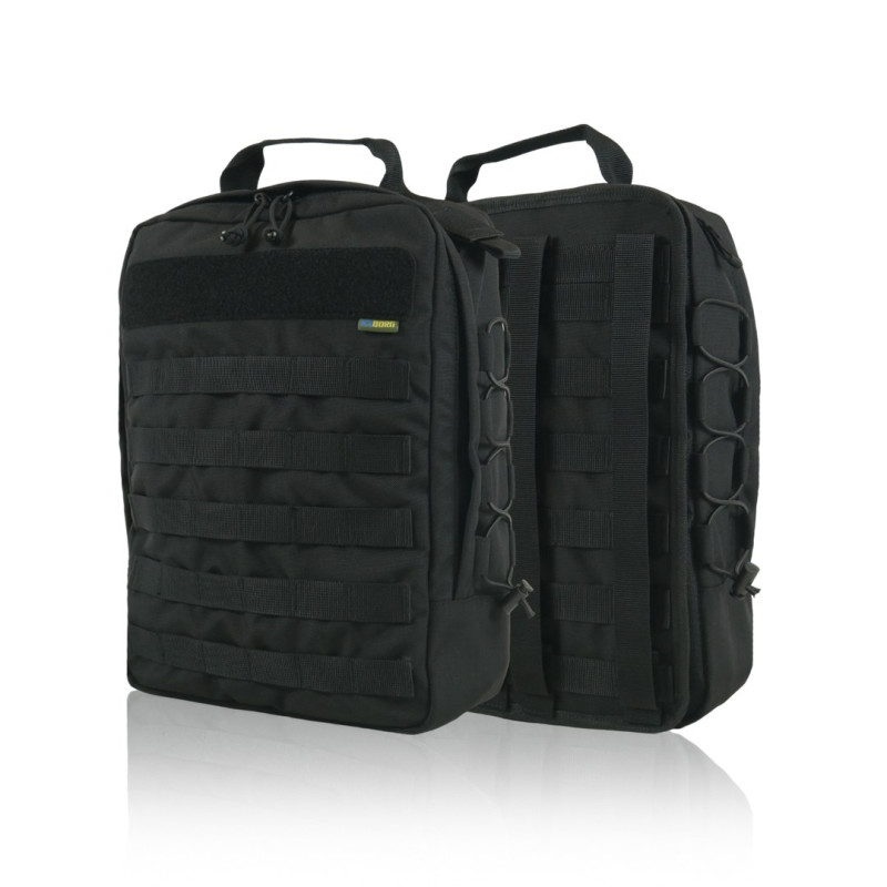 Рюкзак з MOLLE швидкоз'ємний чорний