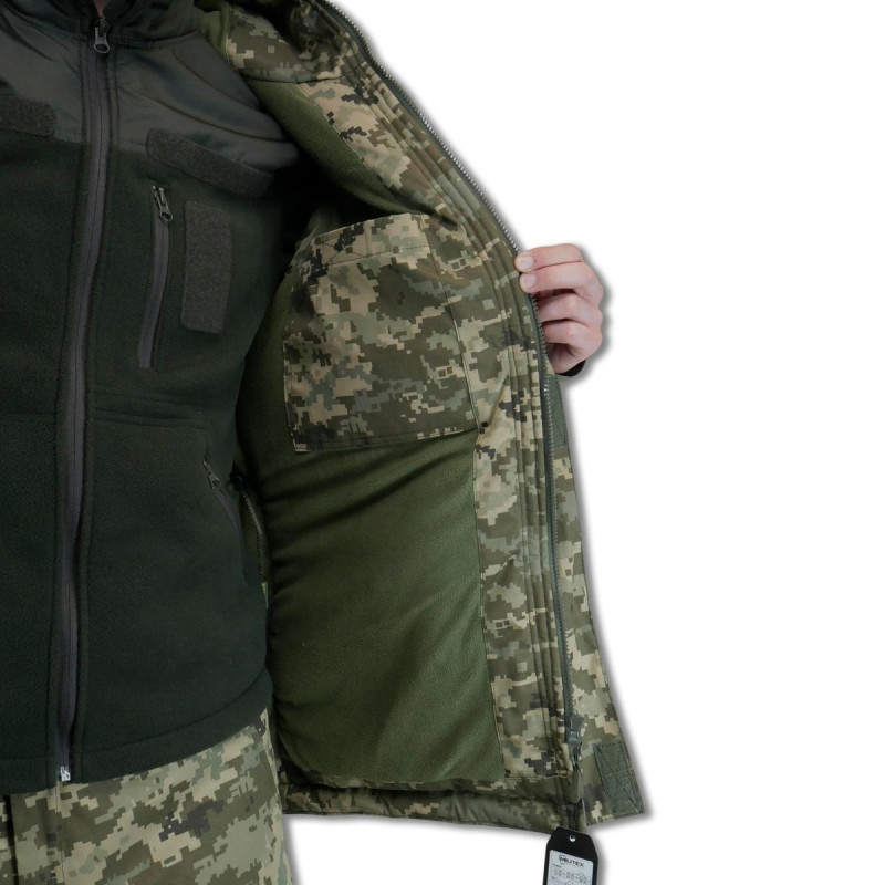 Зимовий костюм Water Repellent MILITEX Gen 6 Піксель (бушлат+штани) Зимовий костюм Water Repellent MILITEX Gen 6 Піксель (бушлат+штани)