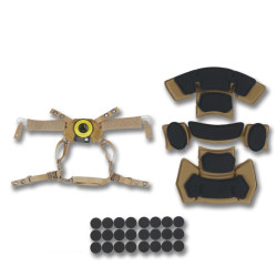 Підвісна система + подушки для шолому Cam Fit (R) GEN.2 V2 Койот