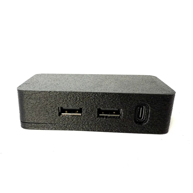 Перехідник блок живлення для заряджання телефона від fpv батареї 2 USB + 1 TYPE - C виходи Kiborg