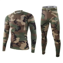 Термобілизна мультикам ESDY Tactical Thermal Вудленд