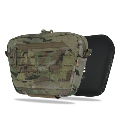 Комплект сумка-напашник M Мультикам + балістичним захистом Cordura Militex