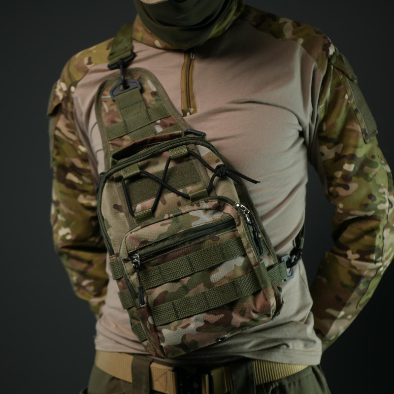 Сумка через плече — Мультикам з MOLLE-системою Сумка через плече — Мультикам з MOLLE-системою