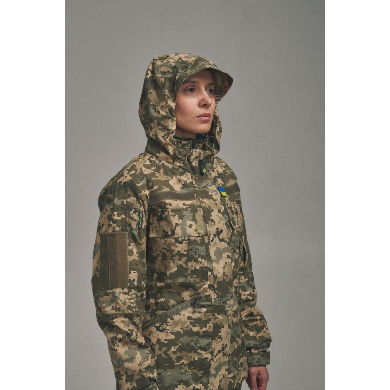 Жіноча тактична куртка FC Combat Fit, піксель