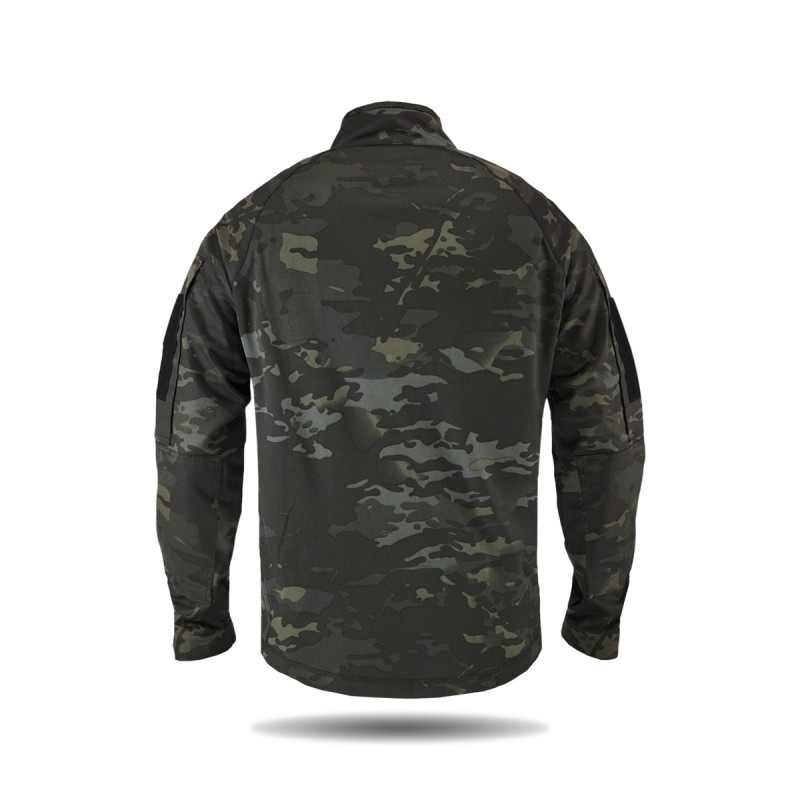 Тактична сорочка УБАКС UA (CoolPass) з довгим рукавом Black Multicam-L Тактична сорочка УБАКС UA (CoolPass) з довгим рукавом Black Multicam-L