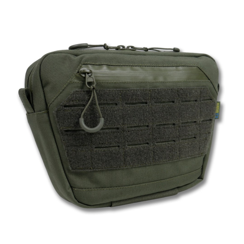 Сумка-напашник XL Kiborg GU Cordura з NIR-просоченням (Хакі) Сумка-напашник XL Kiborg GU Cordura з NIR-просоченням (Хакі)