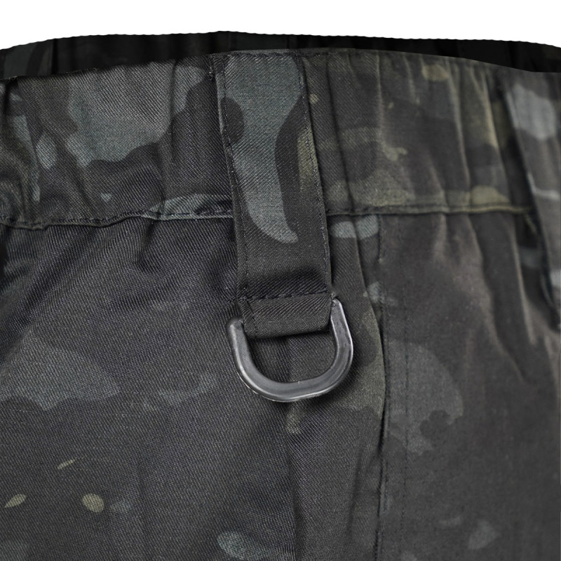 Тактичні штани UA Twill Black Multicam з посиленими колінами та 8 кишенями (2XL)