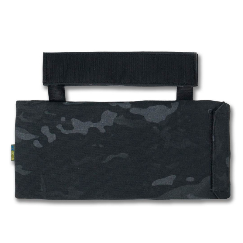Захист попереку з балістичним пакетом 1 клас захисту Kiborg Black Multicam