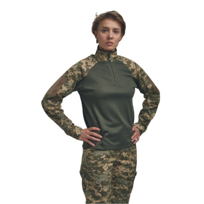 Жіноча бойова сорочка UBACS для бронежилета Піксель/Хакі