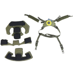 Комплект підвісної системи + подушки для шолому Cam Fit (R) Хакі