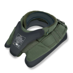Захист шиї mod. 1 Kiborg з балістичним пакетом Militex Khaki