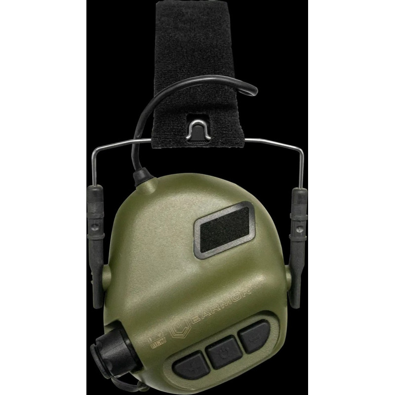 Тактичні навушники EARMOR M31 Olive з універсальним кріпленням