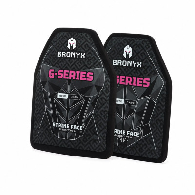 Бронеплити BRONYX G-Series (передня та задня) НВМПЕ Shooter's Cut (M/25*30)