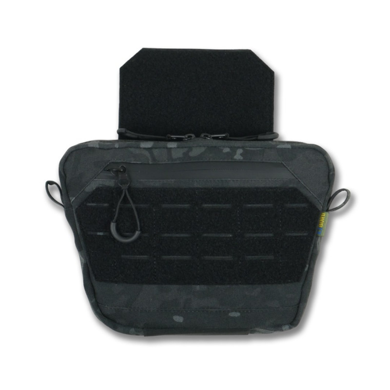 Сумка-напашник XL з балістичним пакетом 1 клас захисту Kiborg GU Сordura Dark Multicam